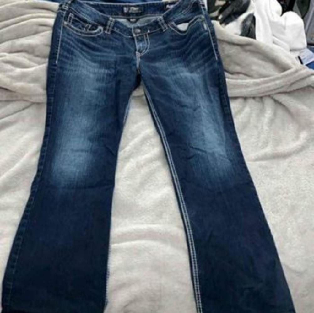 Silver jeans
